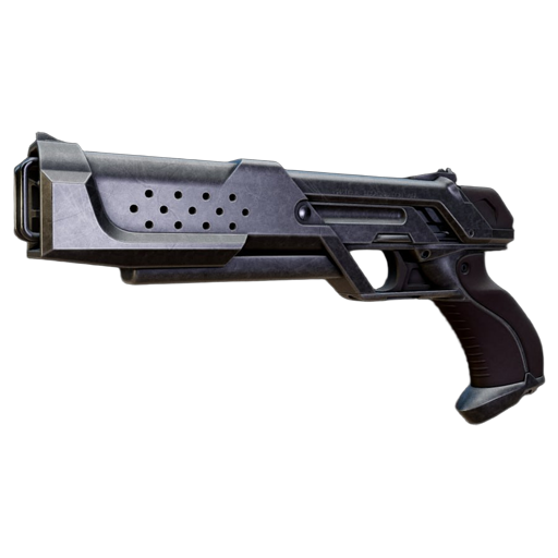 Large-caliber pistol