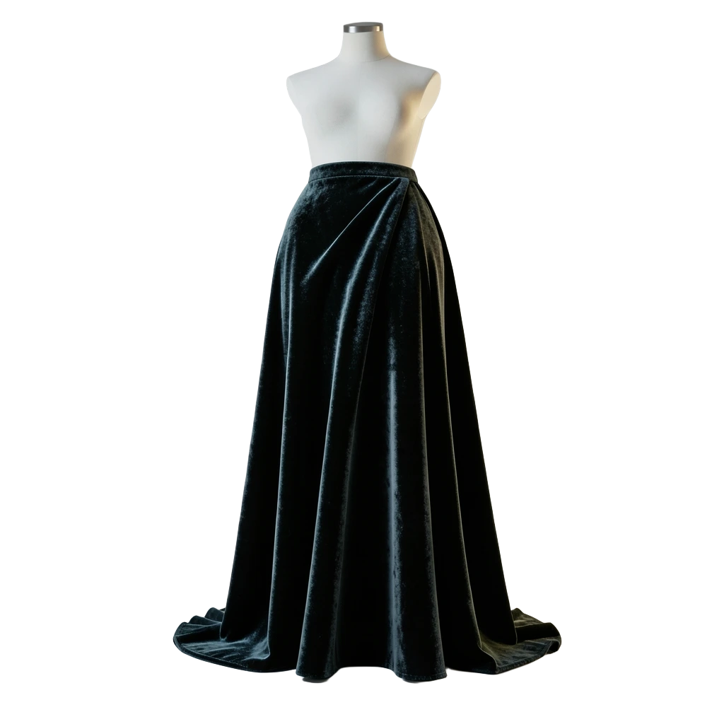 Cathedral Velvet Skirt