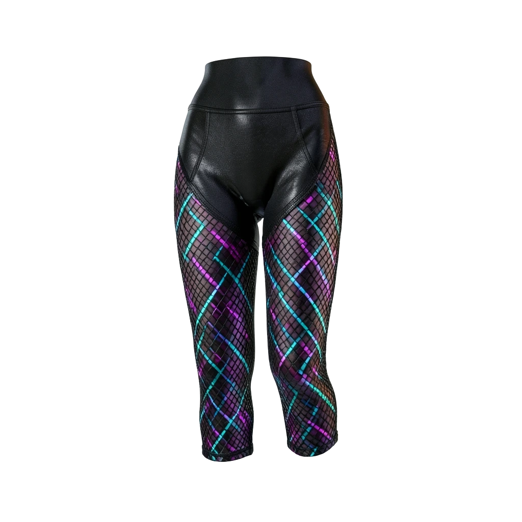 Neon Glow Fishnet