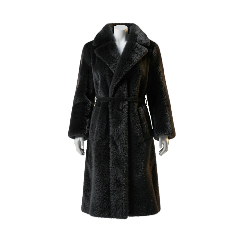 Black Mink Coat