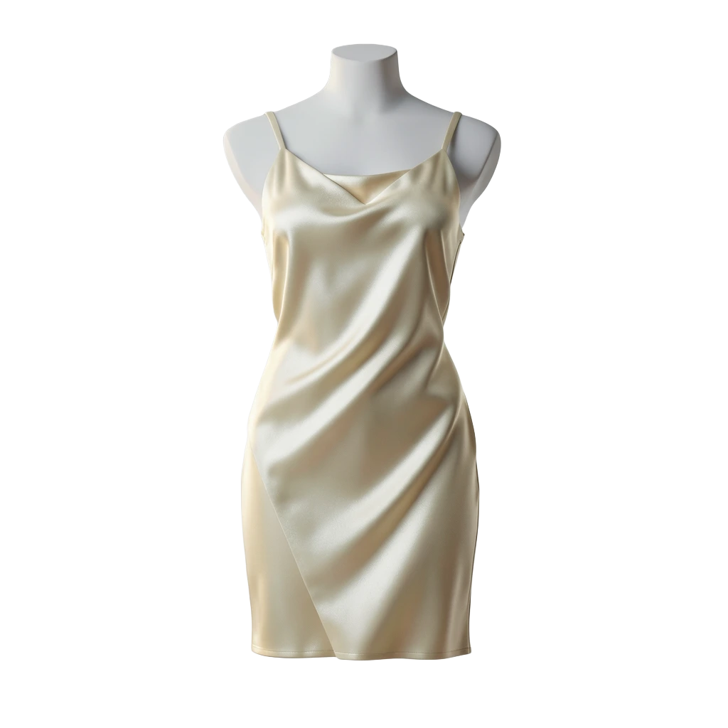 Champagne Silk Slip