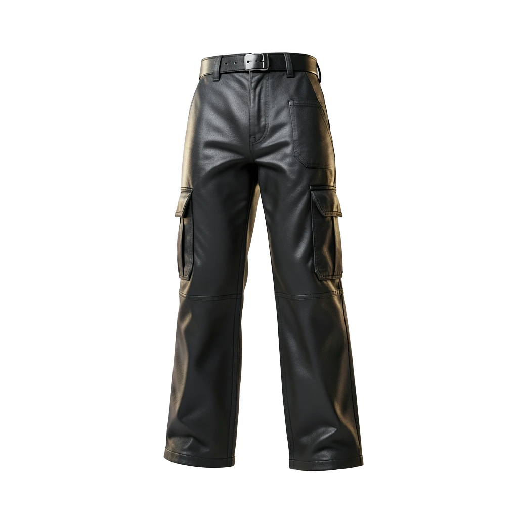 Black Rave Cargo Pants