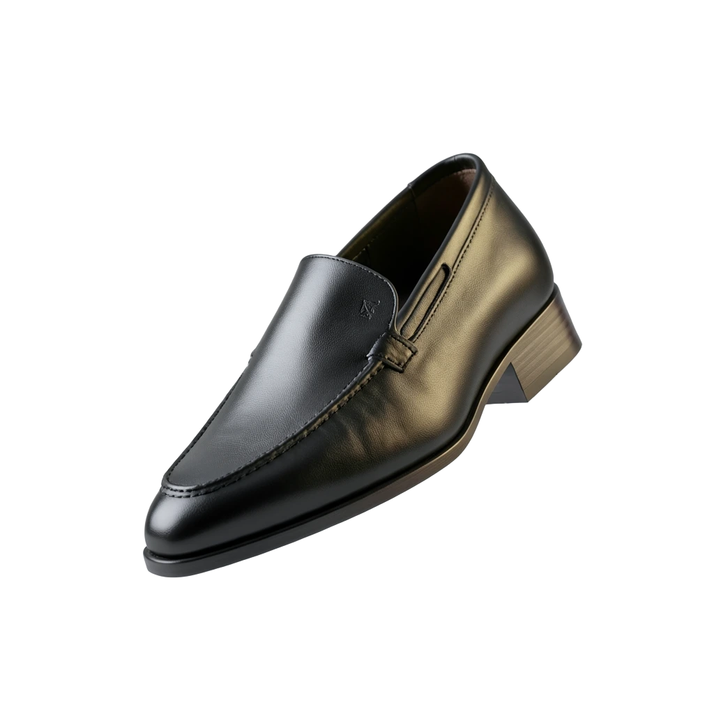 Pointed Black Loafers