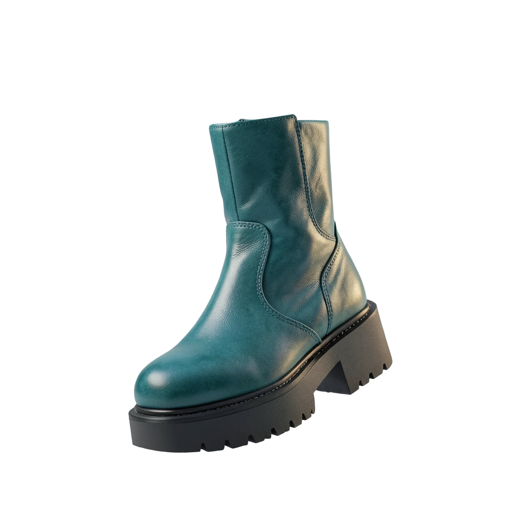 Teal Cyber Boots