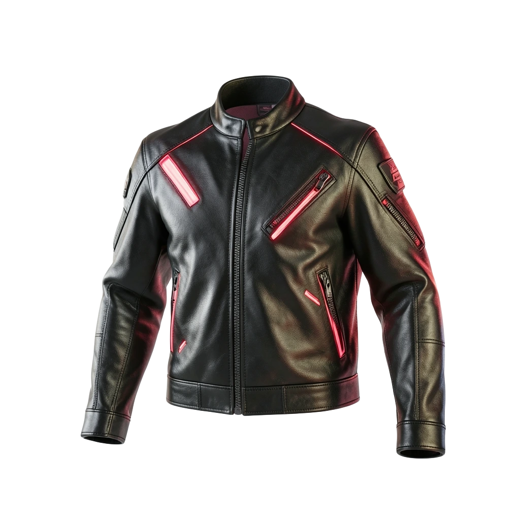 Black-Red Cyber Jacket