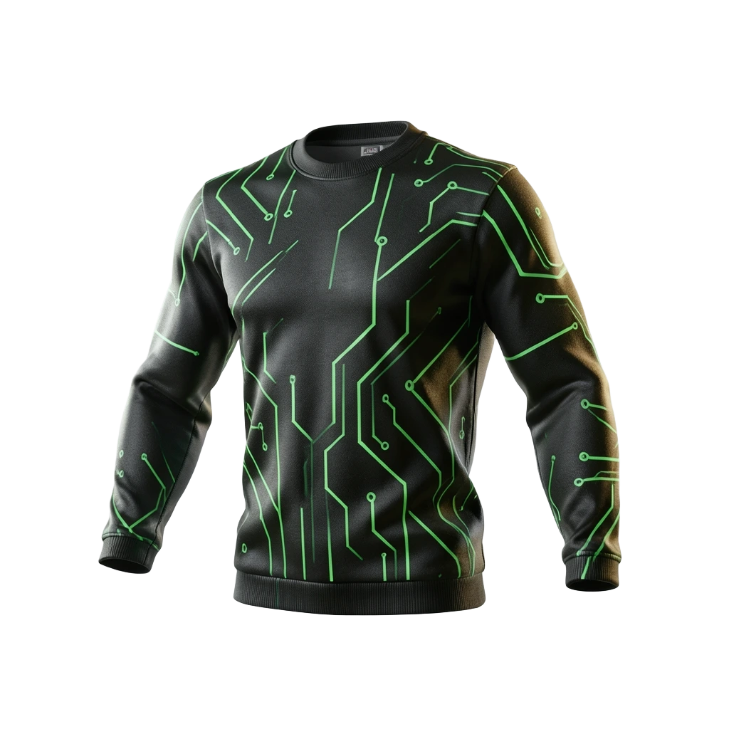 Neon Circuit Sweatshirt