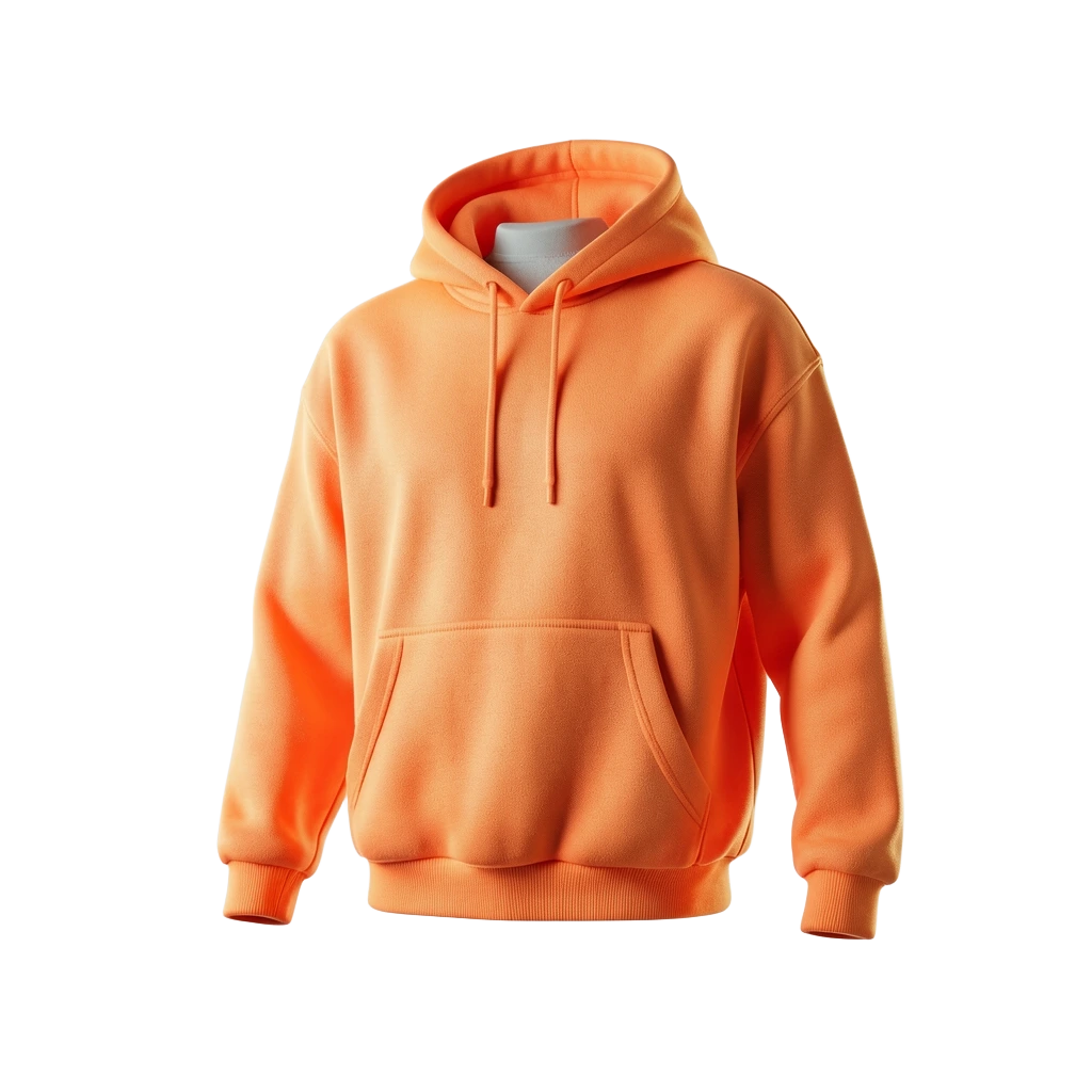 Neon Orange Hoodie