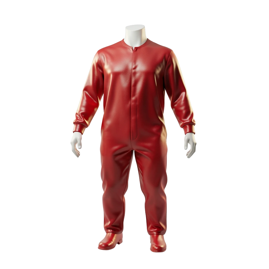 Red Harlequin Suit