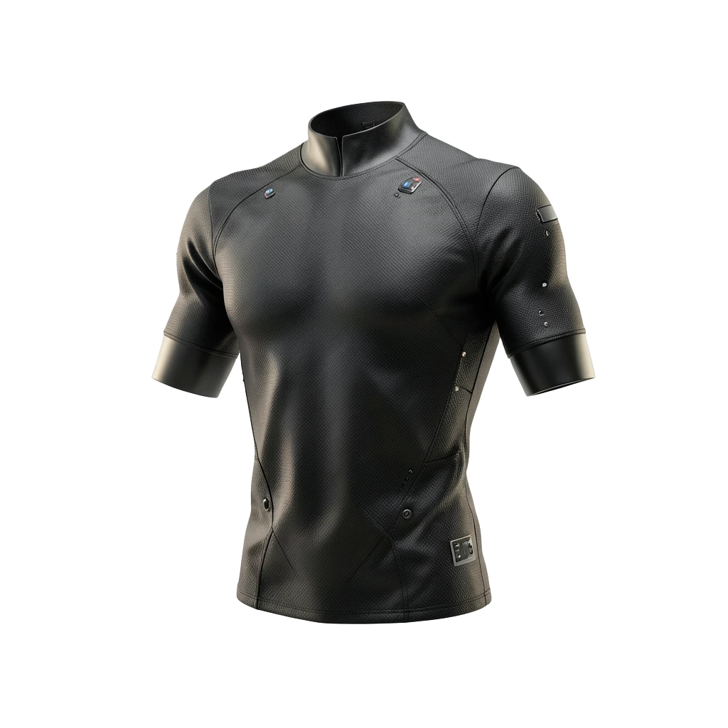 Black Reactive Suit Top