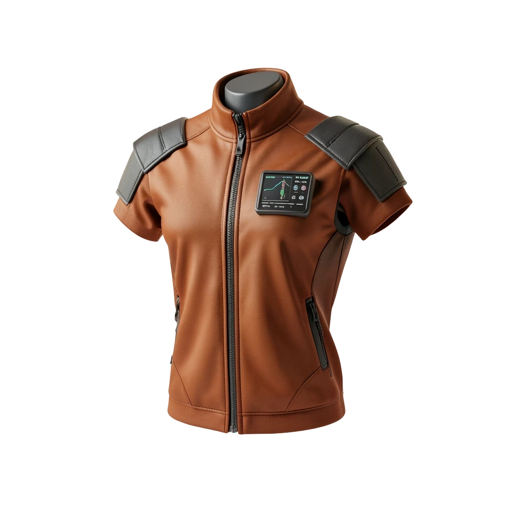 Orange Pilot Suit Top