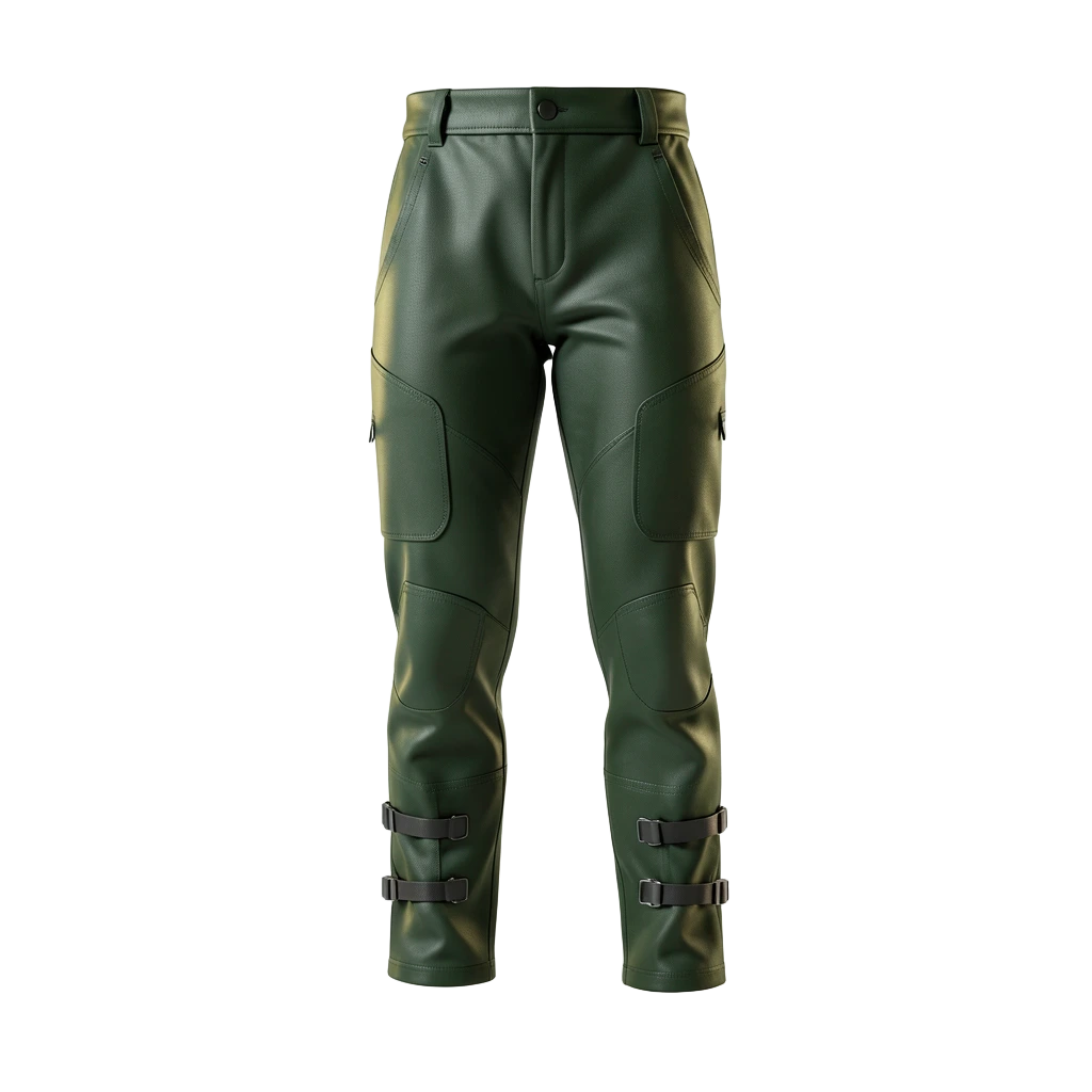 Green Strapped Techwear