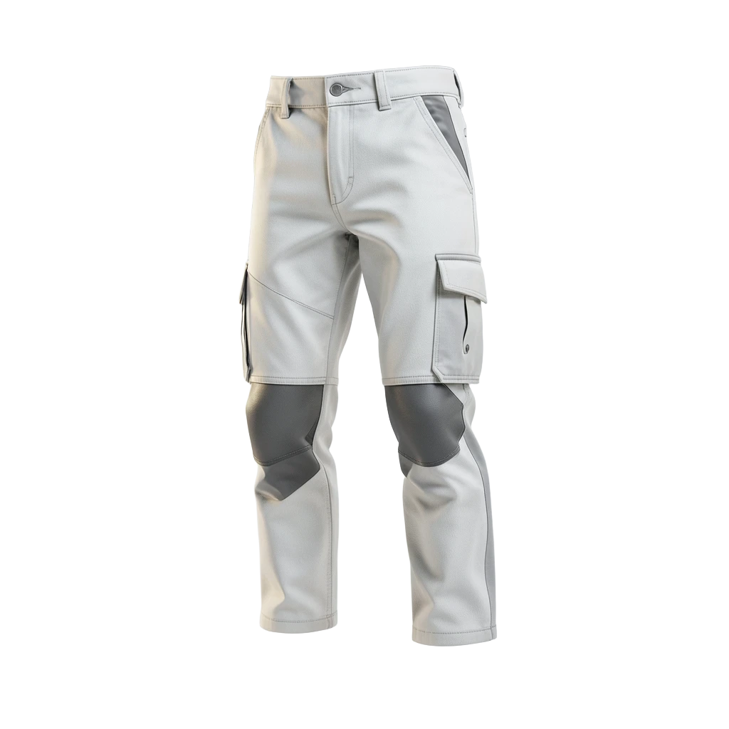 White-Grey Tech Cargos