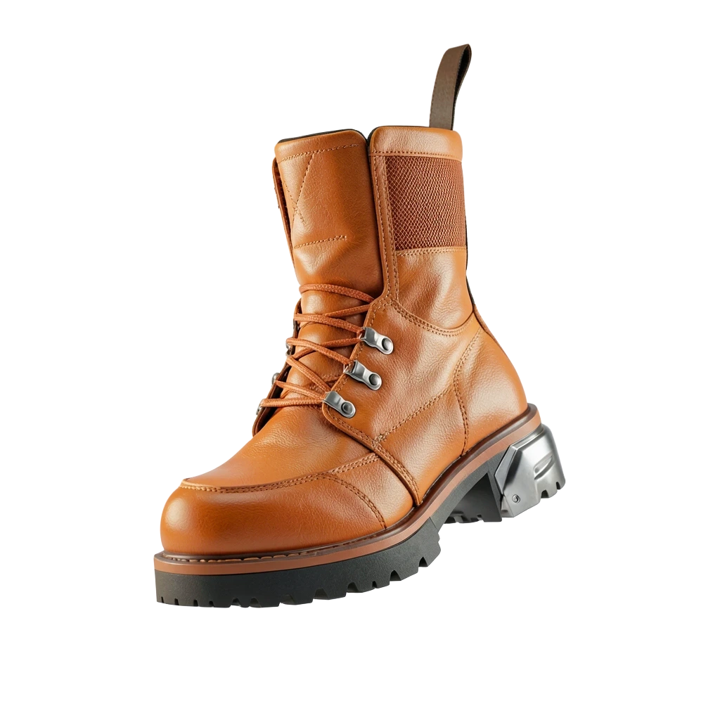 Orange Mech Platform Boots