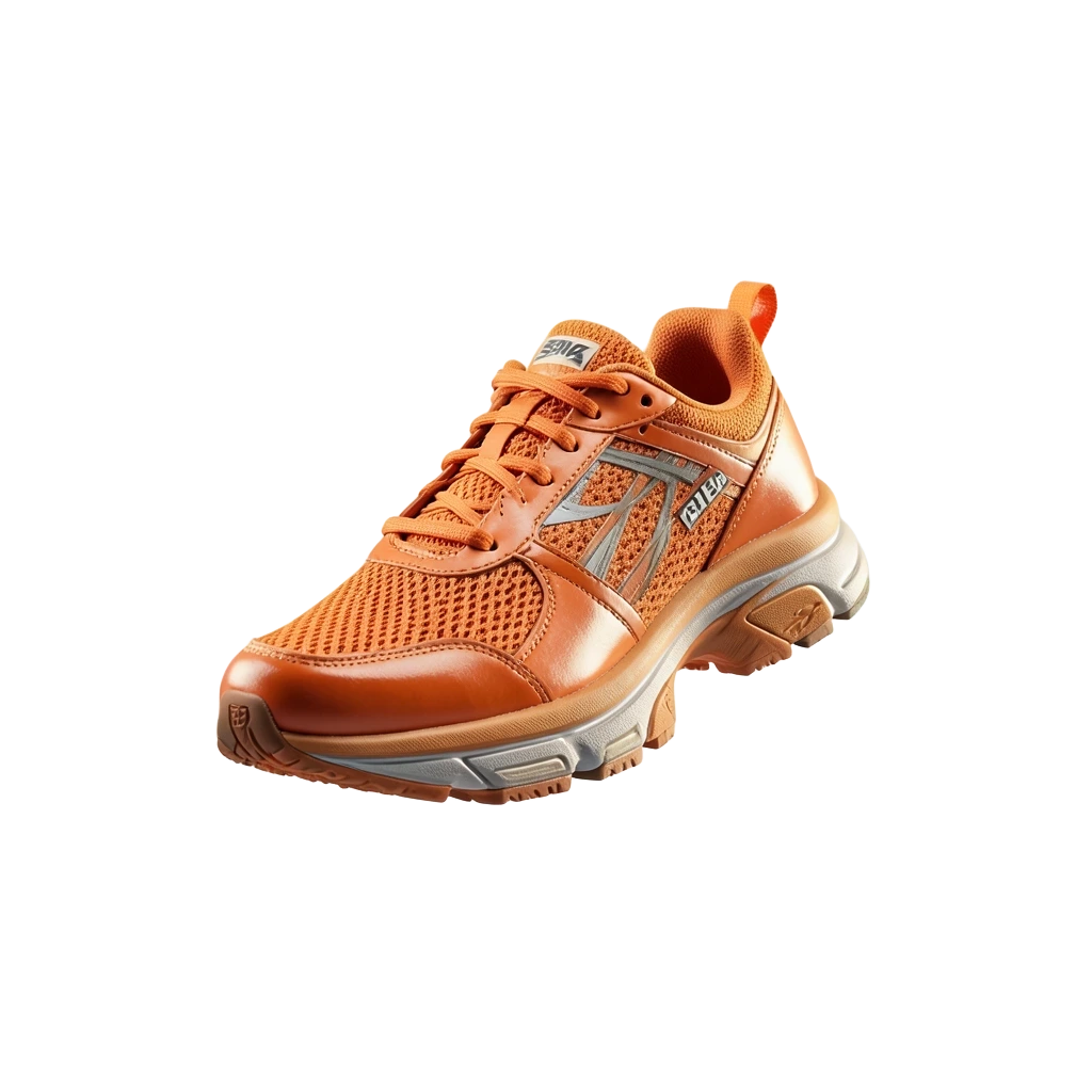 Orange Reflective Runners